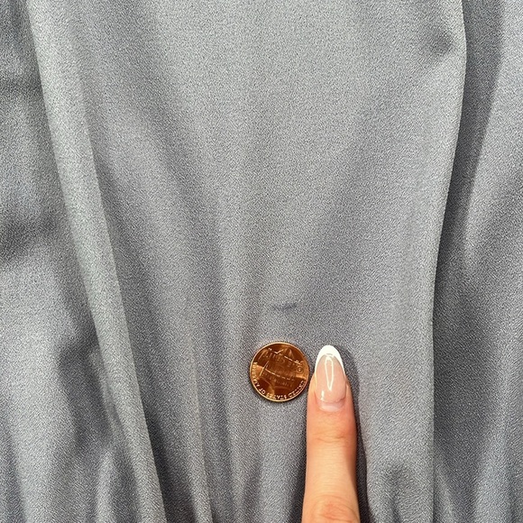 Lulus moment for life lavender sleeveless halter neck wide leg jumpsuit sz XS - Picture 13 of 13